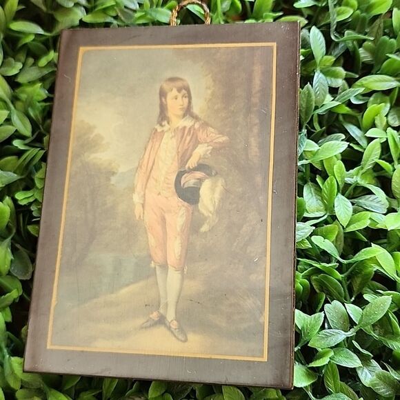 Small Wall Hanging Of 'The Pink Boy' by Thomas Gainsborough - Picture 3 of 3